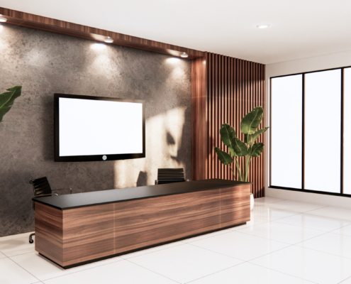 Render balie